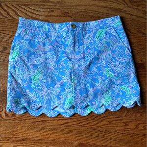 Blue Lily Pulitzer Skort